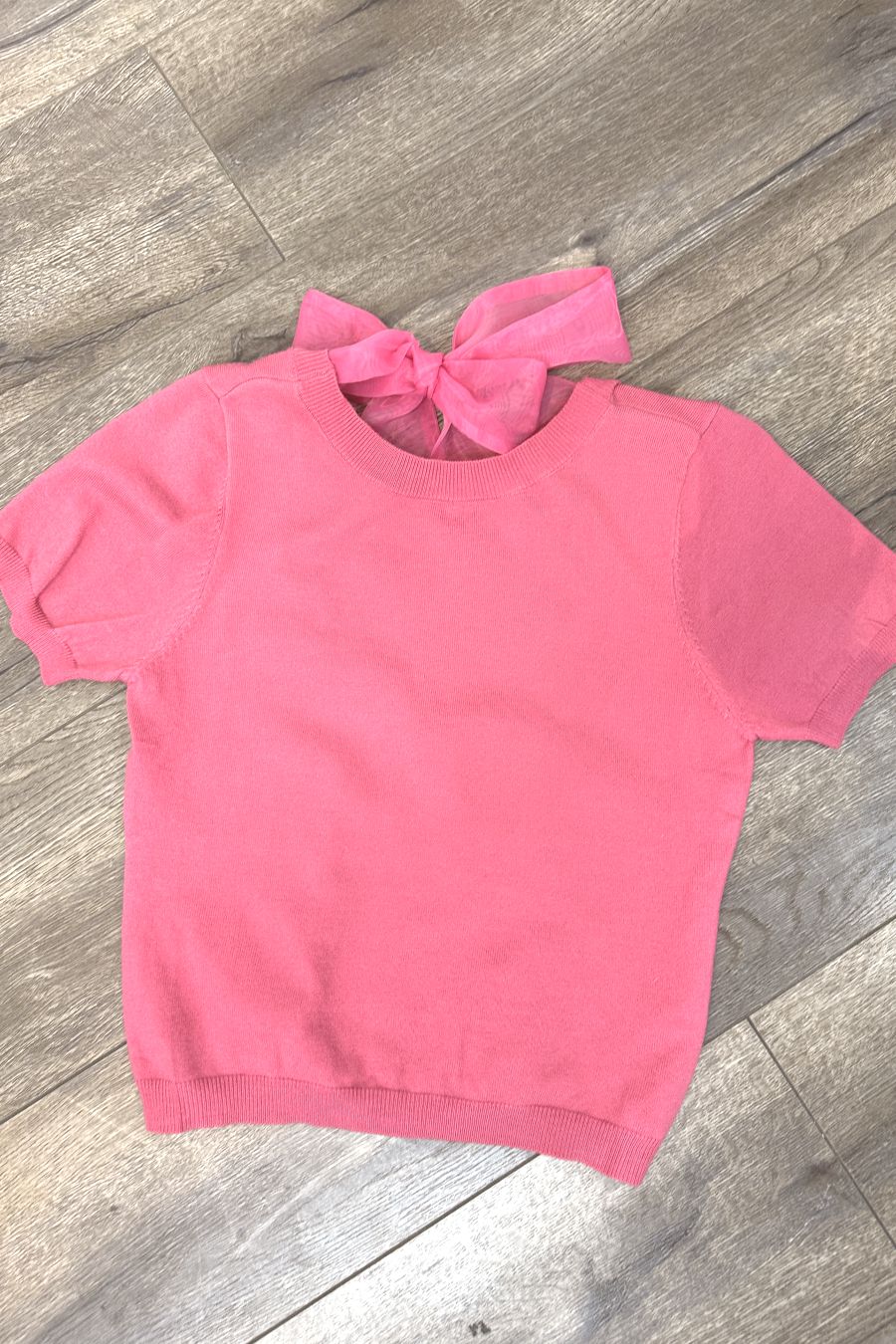 Elora Back Tie Bow Knot Top