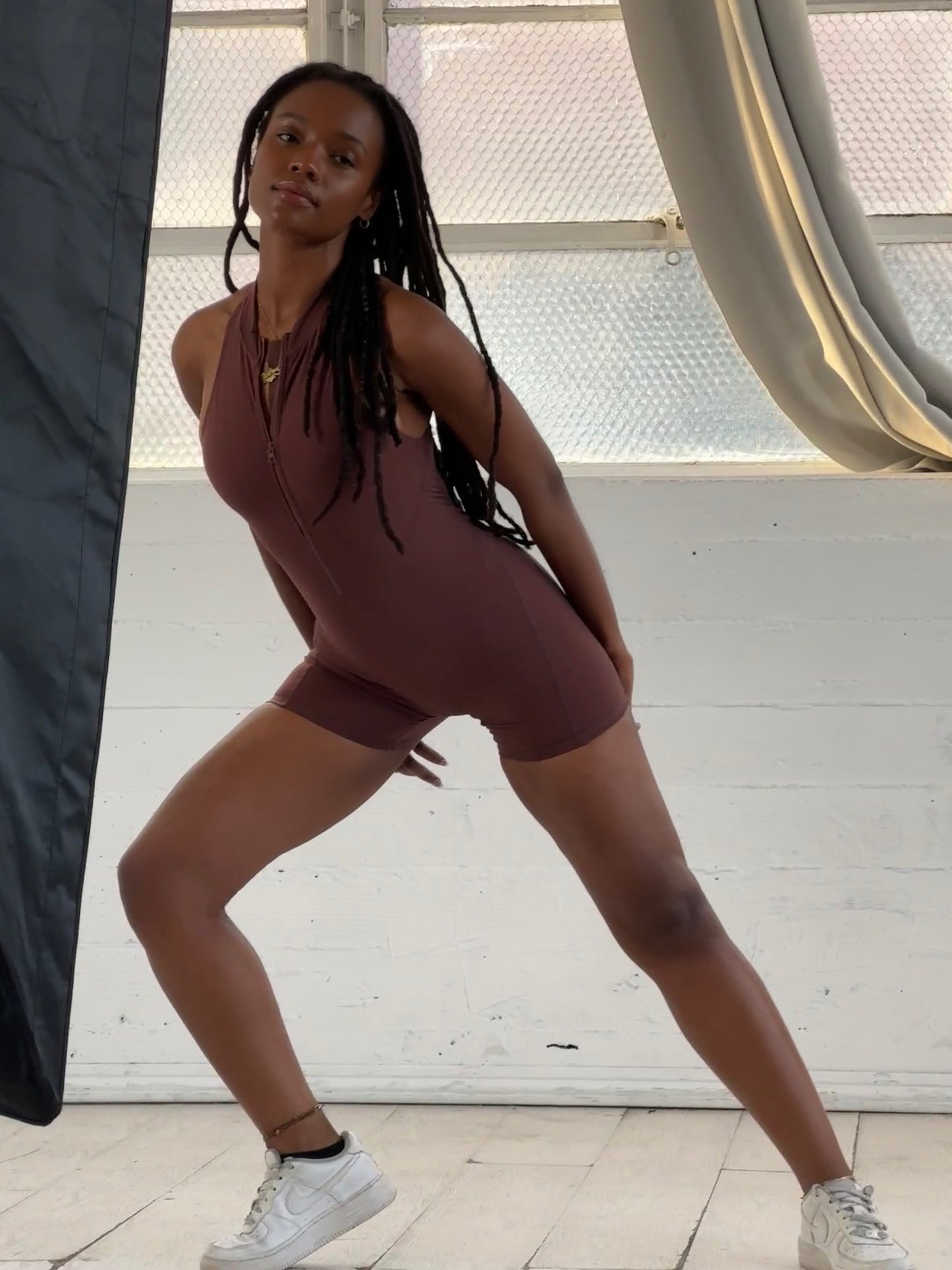 Contour Zip Romper
