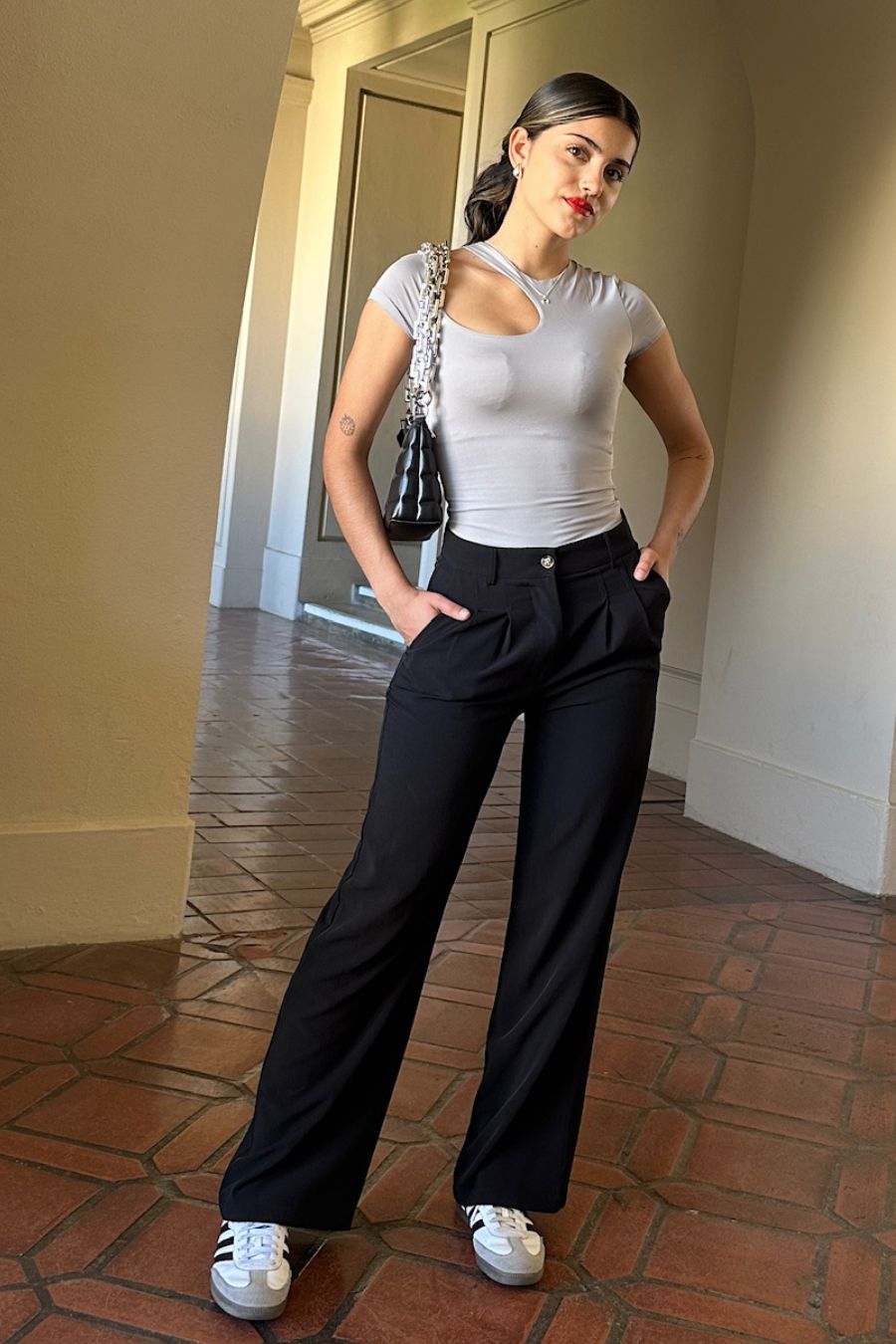 Comfy Everyday High Waisted Wide Leg Pants