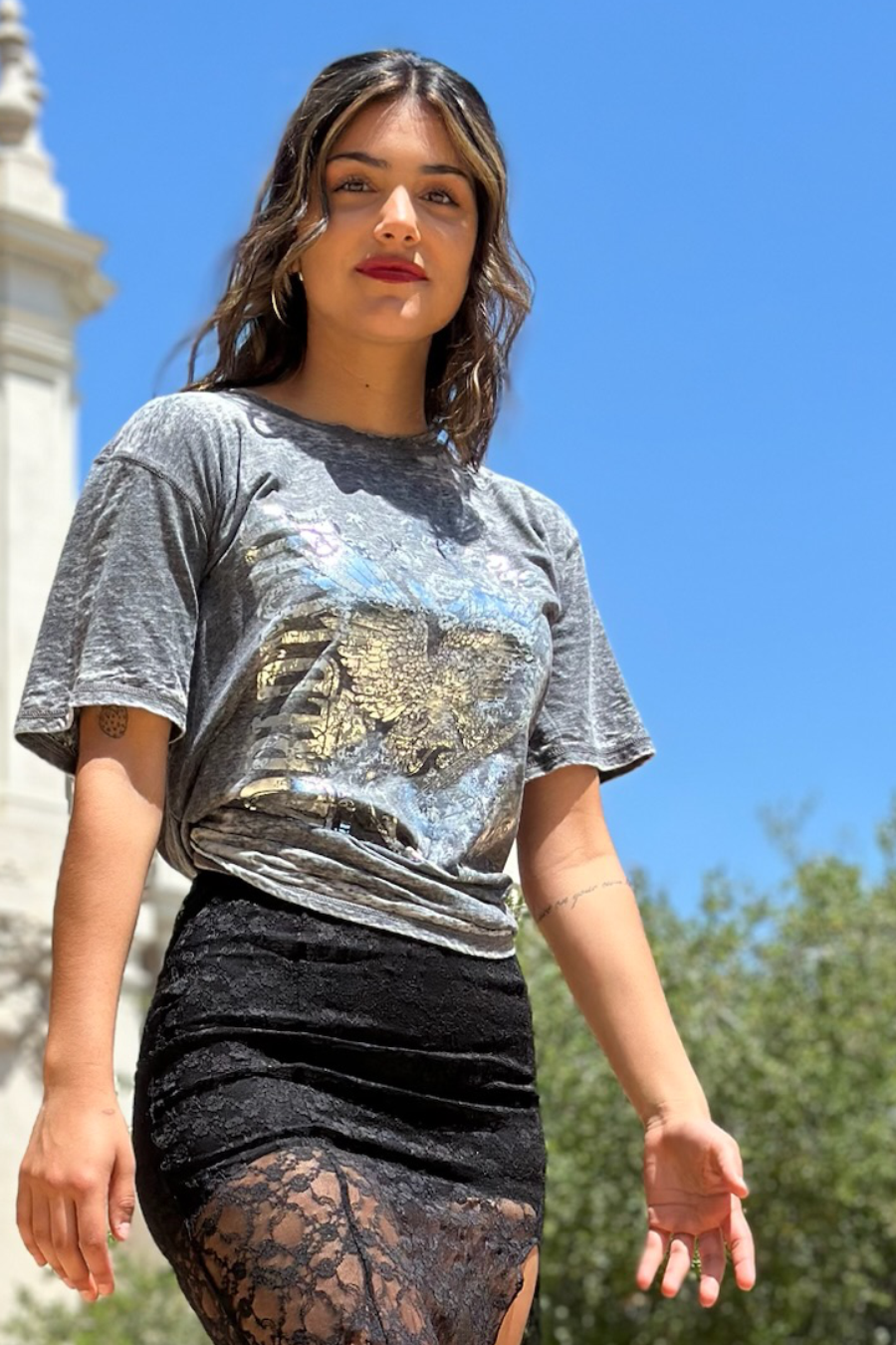 Eagle Print T-shirt