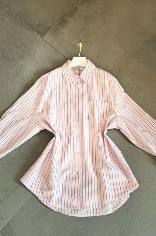 Verity Stripes Poplin Shirt